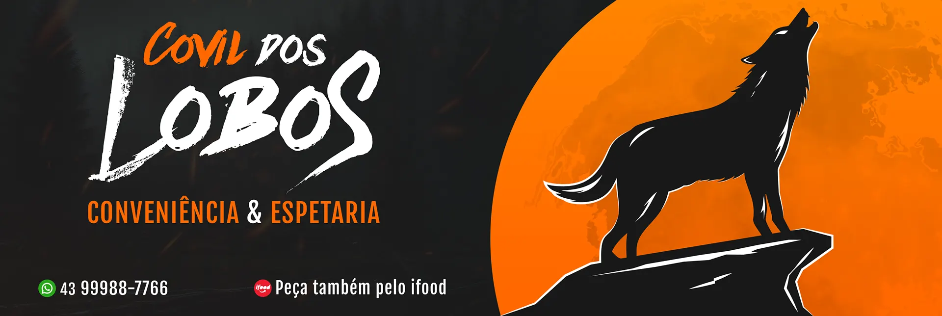 Peça de social media produzida pela Domos para Covil dos Lobos
