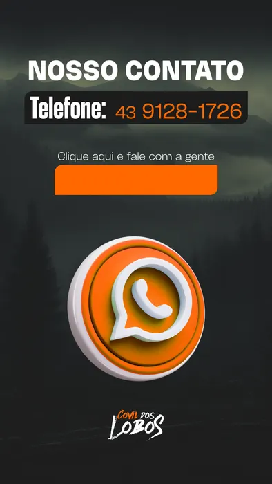 Peça de social media produzida pela Domos para Covil dos Lobos