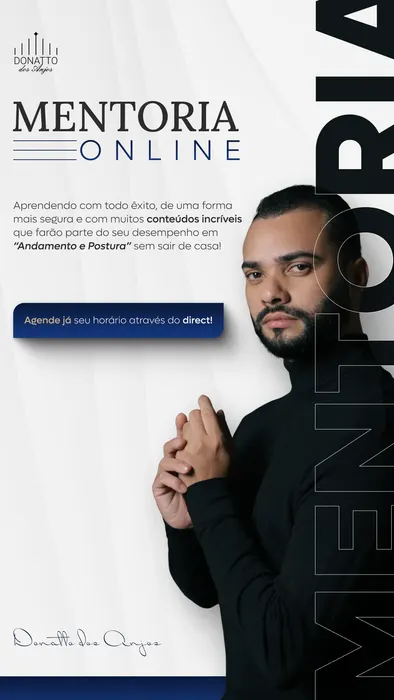 Peça de social media produzida pela Domos para Donatto dos Anjos
