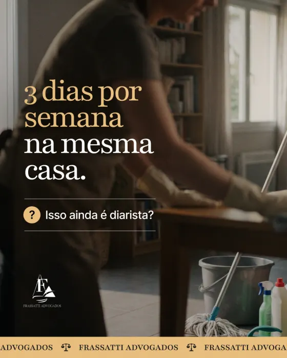 Peça de social media produzida pela Domos para Frassatti Advogados