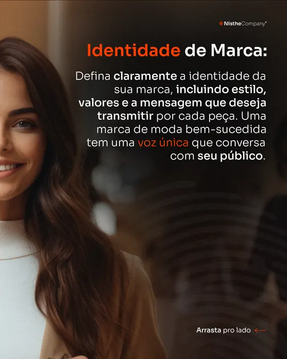 Peça de social media produzida pela Domos para Nisthe Company