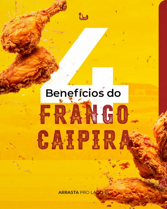 Peça de social media produzida pela Domos para Sabor Caipira