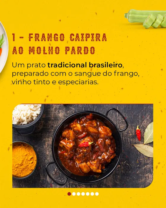 Peça de social media produzida pela Domos para Sabor Caipira