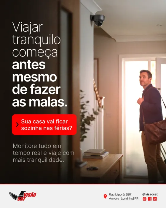 Peça de social media produzida pela Domos para Visão Sat