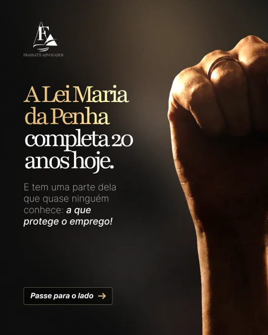Post de advocacia produzido pela Domos para Frassatti Advogados